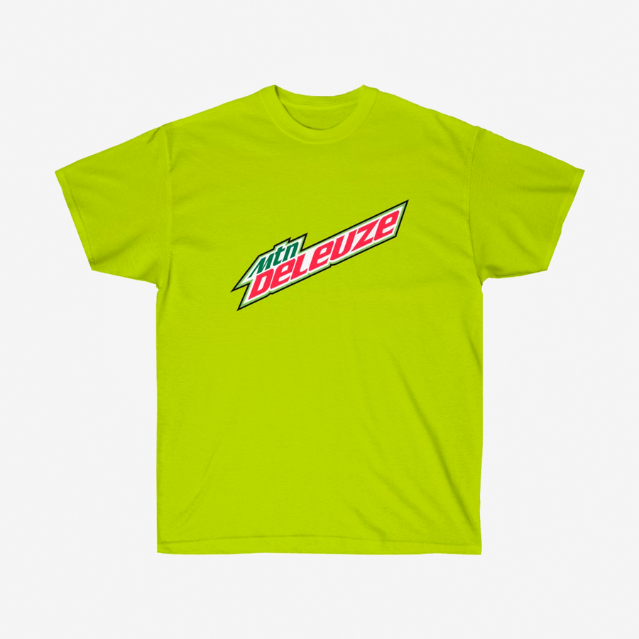 Deleuze Carbonated Tee (Safety Green)