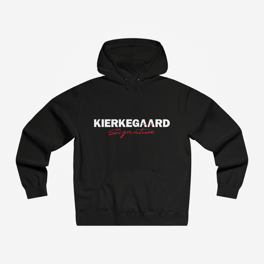 Kierkegaard Signature Hoodie (Black)
