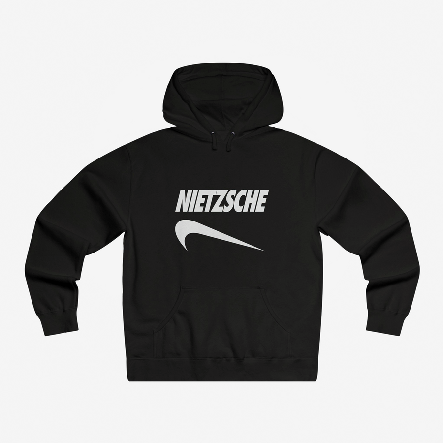 Nietzsche Check Hoodie (Black)